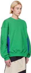 Asics Green Kiko Kostadinov Edition Bixance Sweatshirt