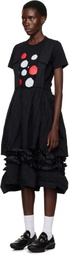 Black Comme des Garçons Black Frills Maxi Skirt