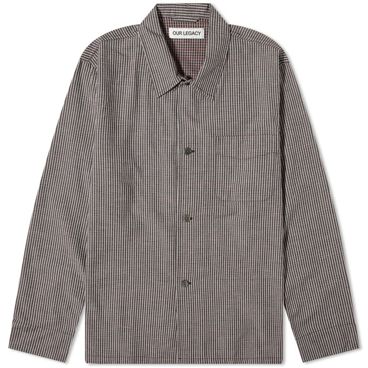 Photo: Our Legacy Men's Box Shirt in Brown