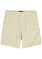 Paige Elijah Woven Shorts Cream