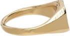 Seb Brown Gold Angle Ring