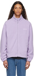 thisisneverthat Purple T Fleece Zip-Up