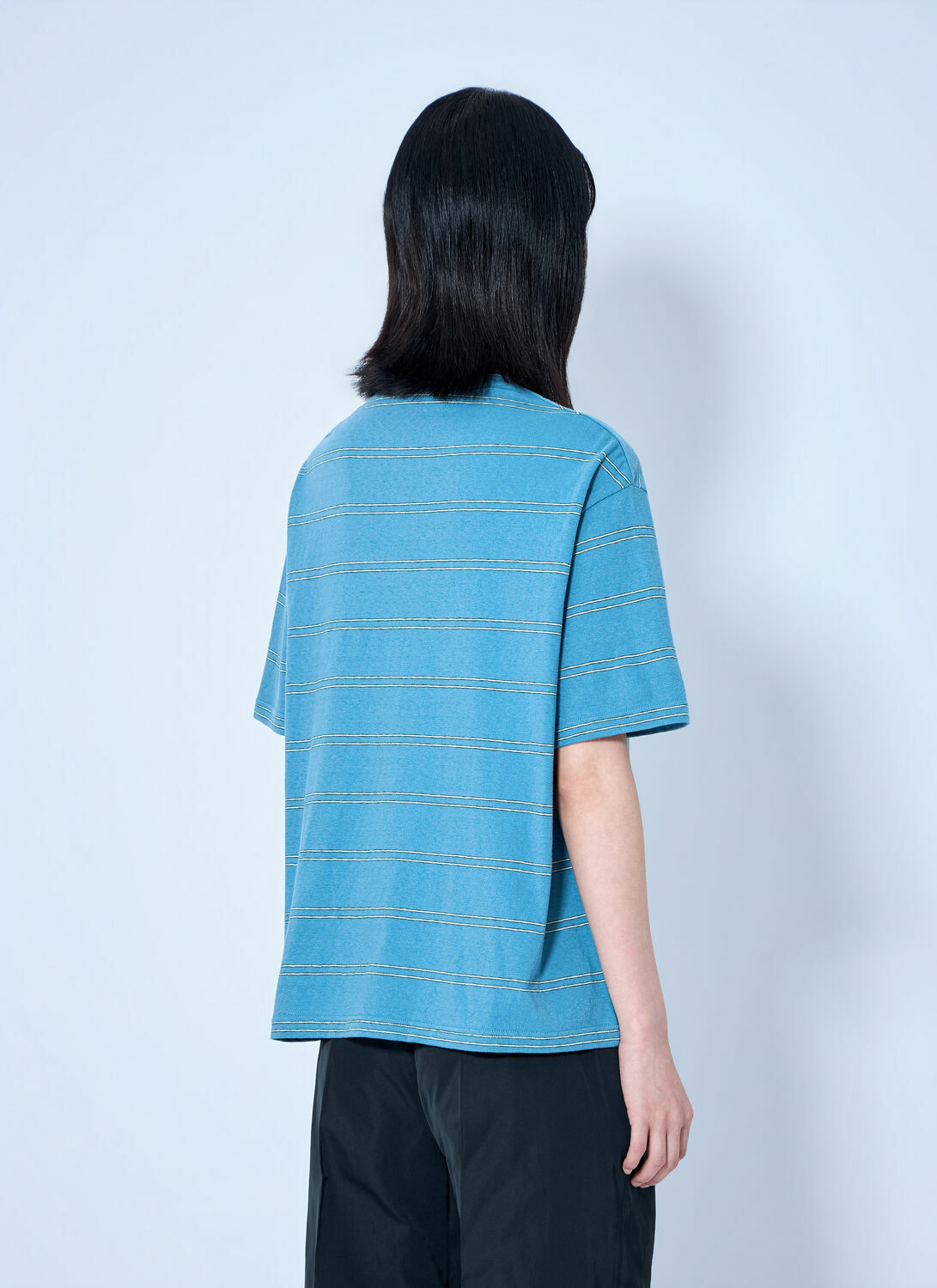 Jil Sander Striped Crewneck T-Shirt