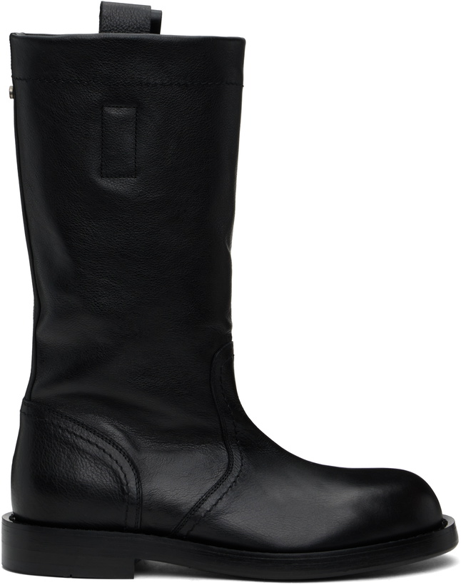 Photo: Ann Demeulemeester Black Bente Boots