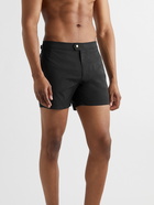 TOM FORD - Slim-Fit Short-Length Swim Shorts - Black