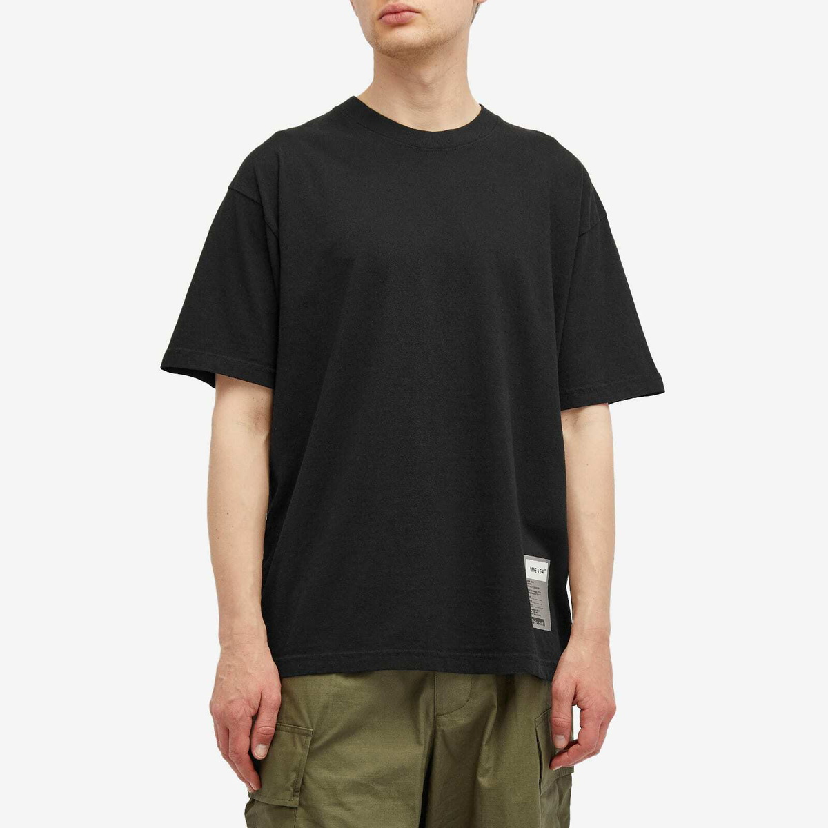 Poliquant Men's Mine Print T-Shirt in Black