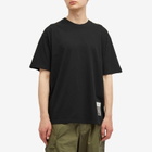 Poliquant Men's Mine Print T-Shirt in Black