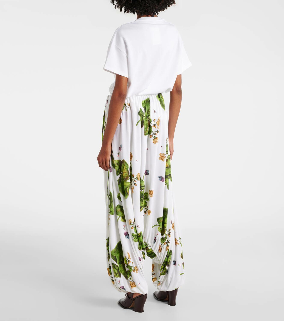 Loewe Draped wide-leg pants Loewe