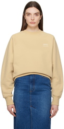 AMI Paris Beige Raglan Sweatshirt