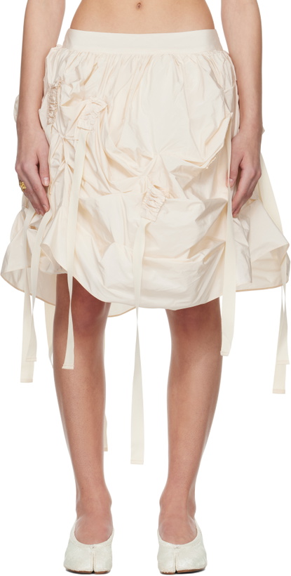 Photo: Renaissance Renaissance SSENSE Exclusive Bridal Capsule Versailles Midi Skirt