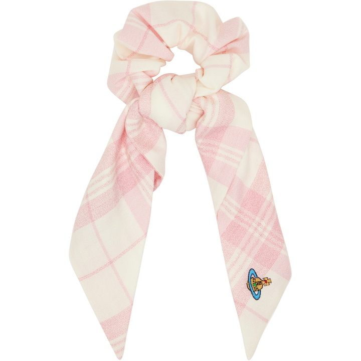 Photo: Vivienne Westwood Pink Embroidered Large Scrunchie