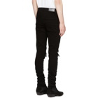 Amiri Black Bandana Crystal Jeans