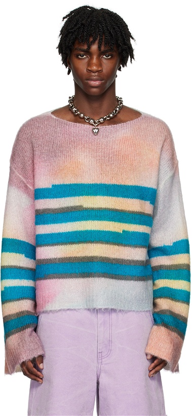 Photo: Acne Studios Multicolor Striped Sweater