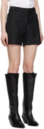 Ernest W. Baker Black Tailored Shorts