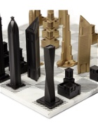 Skyline Chess - Paris Marble and Metal Chess Set