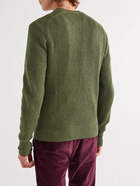 Sid Mashburn - Slim-Fit Ribbed Merino Wool-Blend Sweater - Green