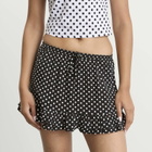 Many Many Clothes Women's The Spotty Mini Skirt in Black