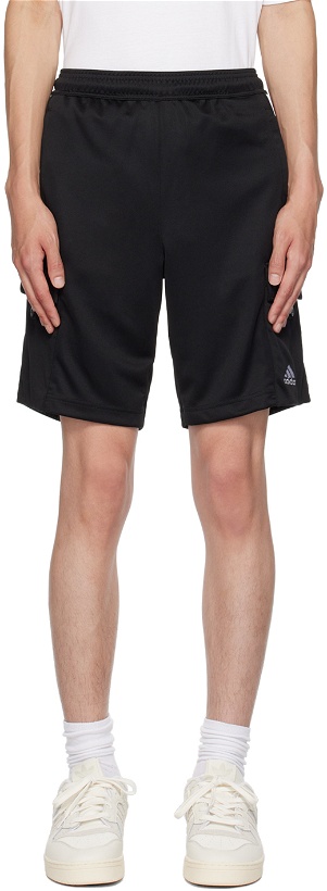 Photo: adidas Originals Black Tiro Shorts