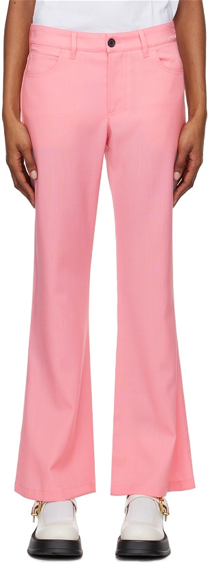 Photo: Marni Pink Flared Trousers