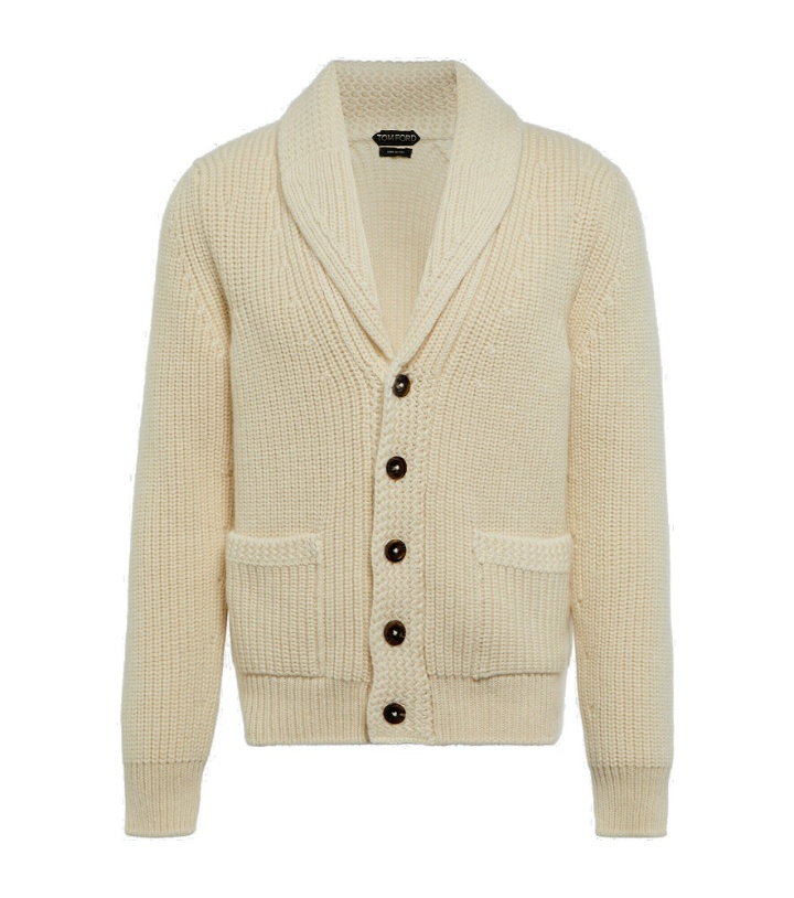 Photo: Tom Ford - Cashmere and mohair cardigan