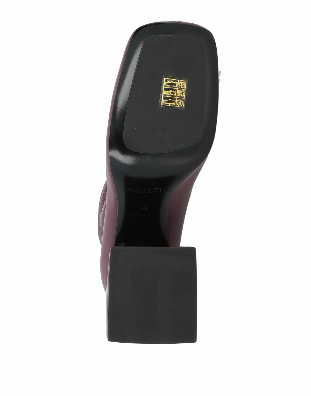Nodaleto Womens Ankle boots Plum
