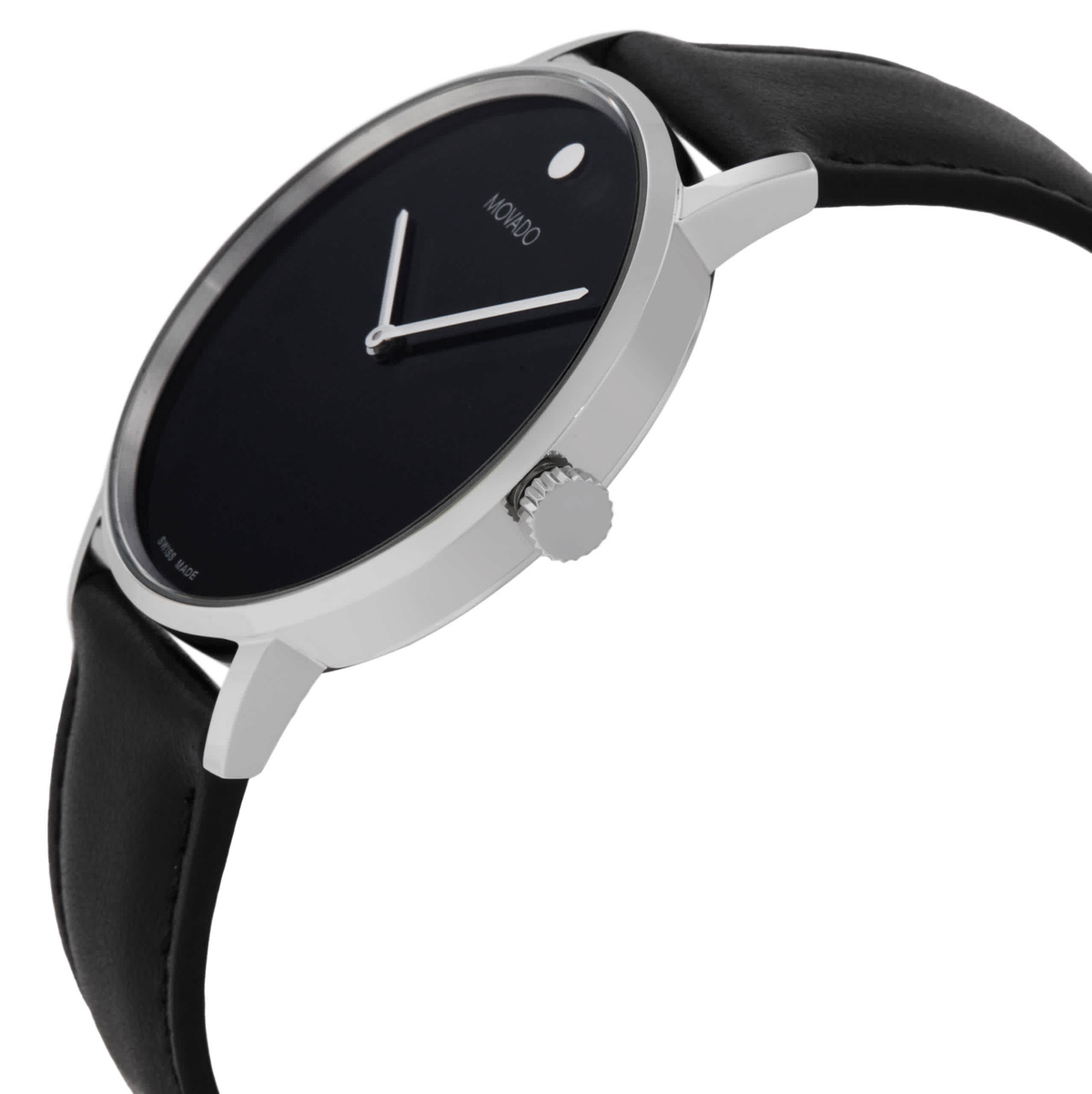 Movado Musem Black Dial Mens Watch 607589