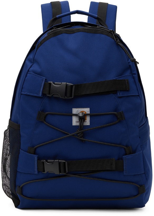 Photo: Carhartt Work In Progress Blue Kickflip Backpack