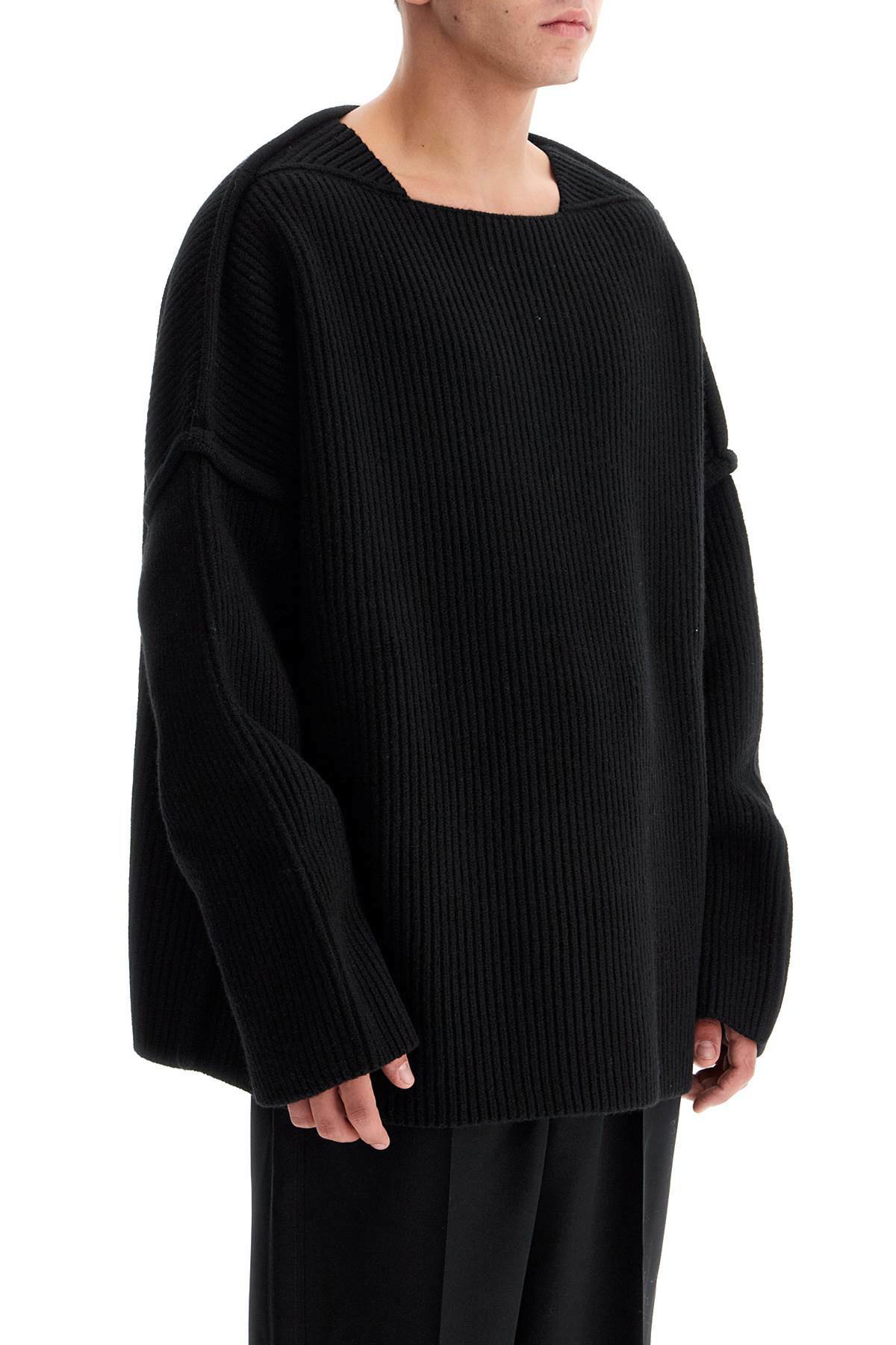 【送料&関税込】Jil Sander oversized Ribbed Wool Pul Jil Sander oversized Ribbed Wool Pul Jil Sander