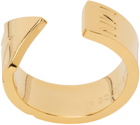 IN GOLD WE TRUST PARIS Gold Arrow Ring