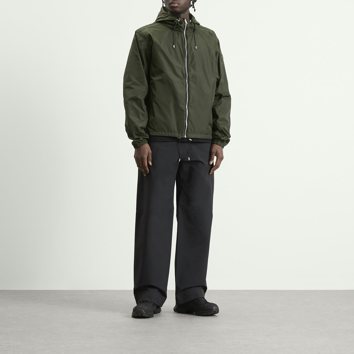 Canada Goose Men's Drift Hoody Lightweight Jacket in Moss Khaki