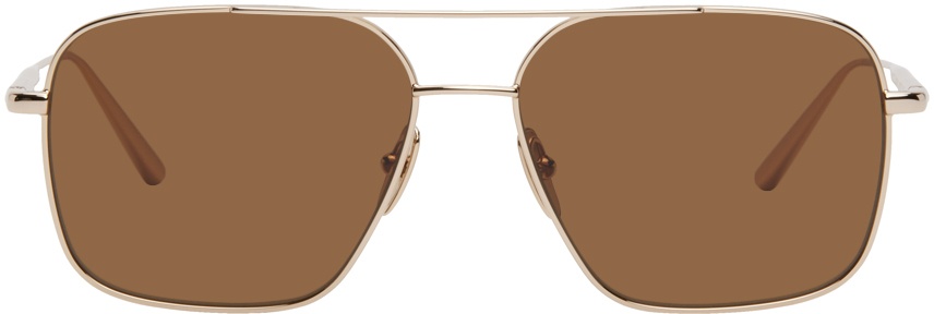 Photo: CHIMI Gold Aviator Sunglasses