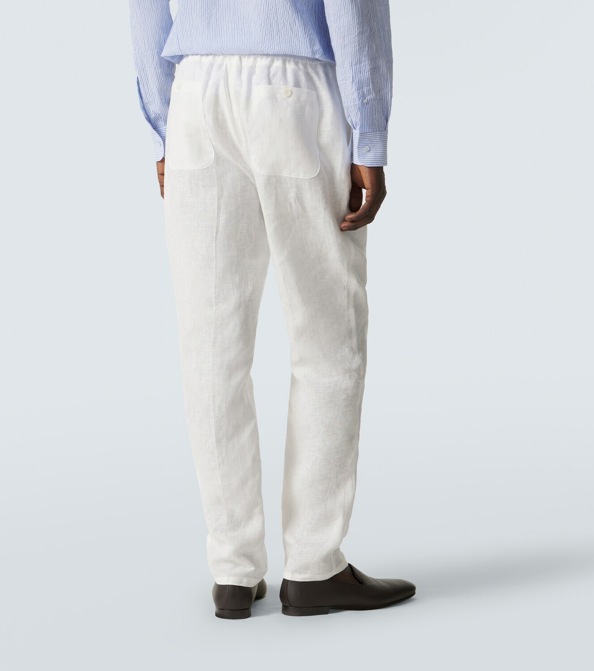 Etro Linen slim pants