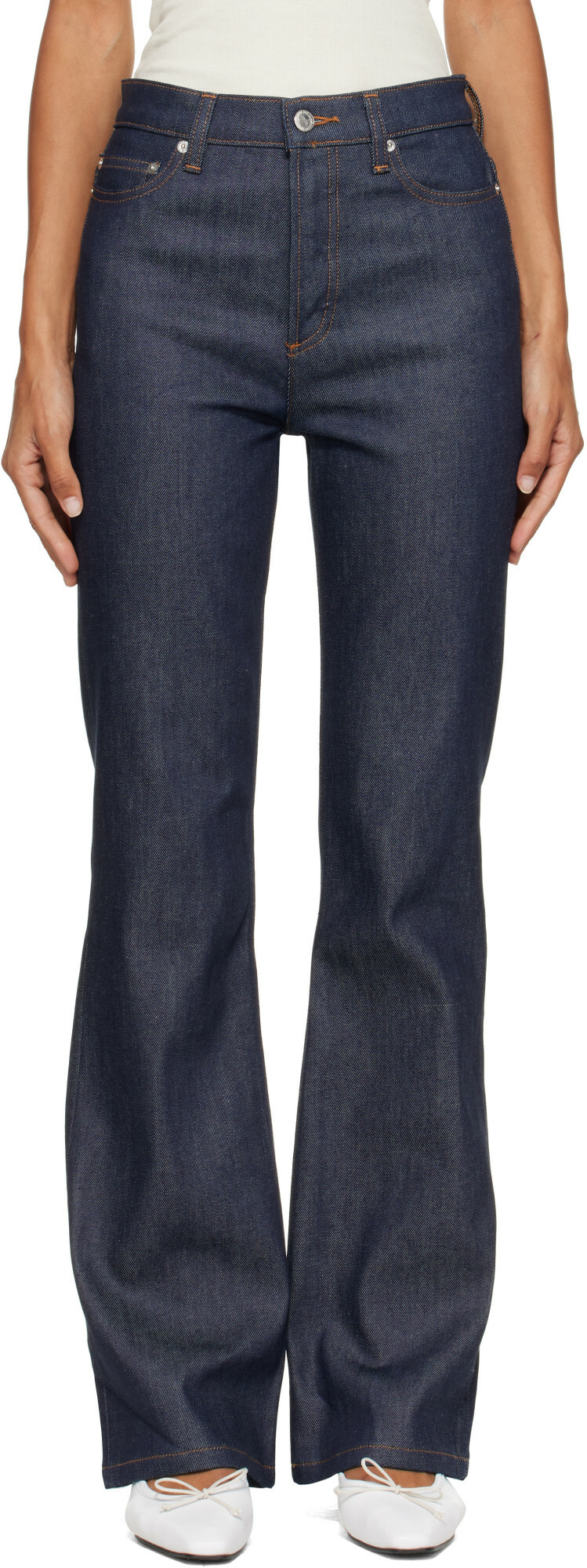 A.P.C. Blue Romy Jeans