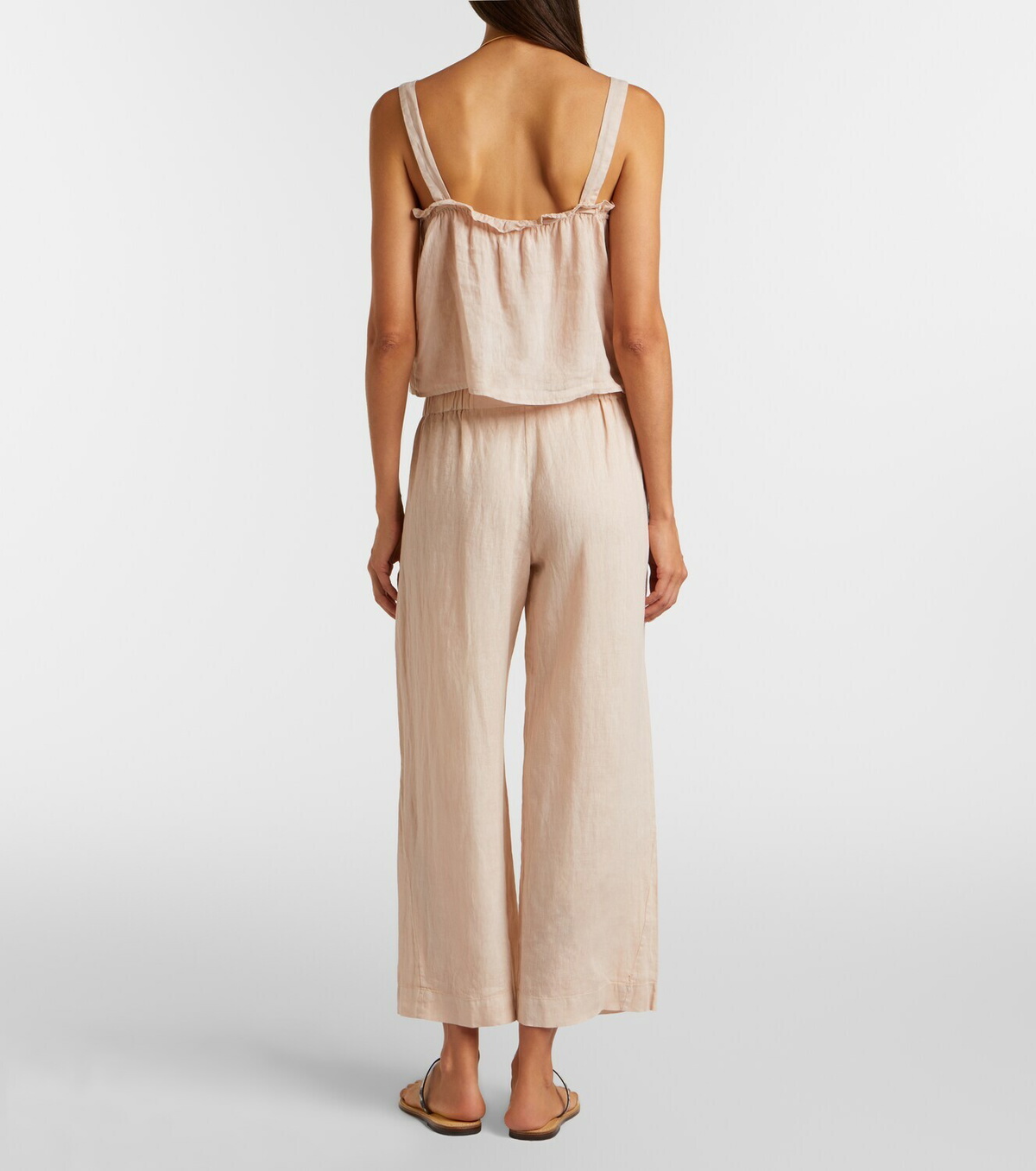 Velvet Lola linen wide-leg pants