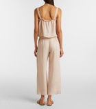 Velvet Lola linen wide-leg pants