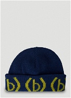 Knit (B).eanie Hat in Blue