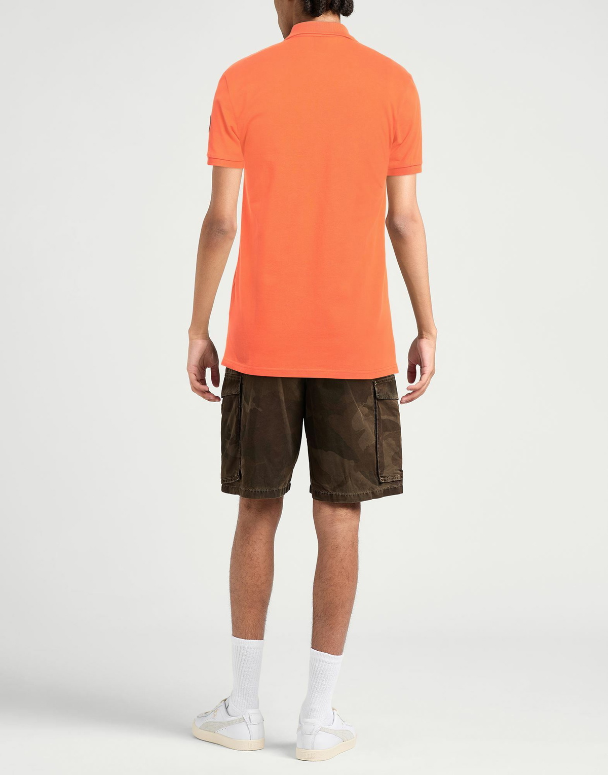 Colmar Mens Polo shirt in Orange
