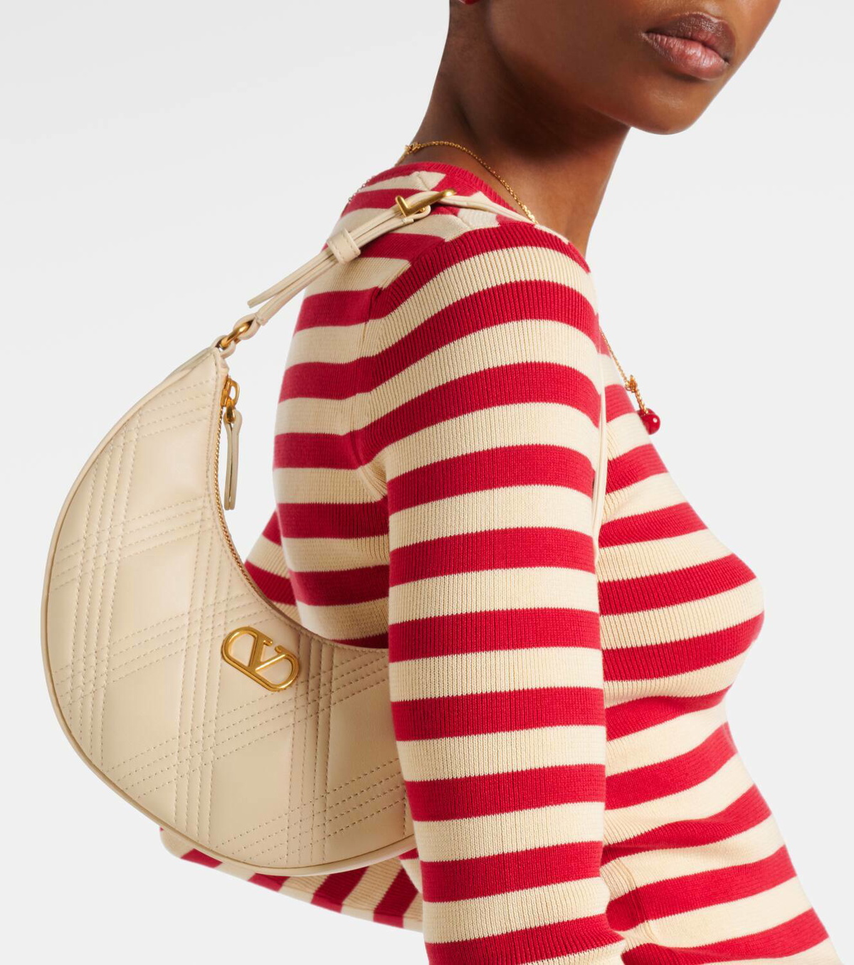 Valentino Garavani Quiltie 67 Mini leather shoulder bag Valentino 