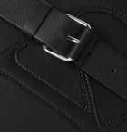 Valentino - Valentino Garavani Logo-Detailed Leather Messenger Bag - Black