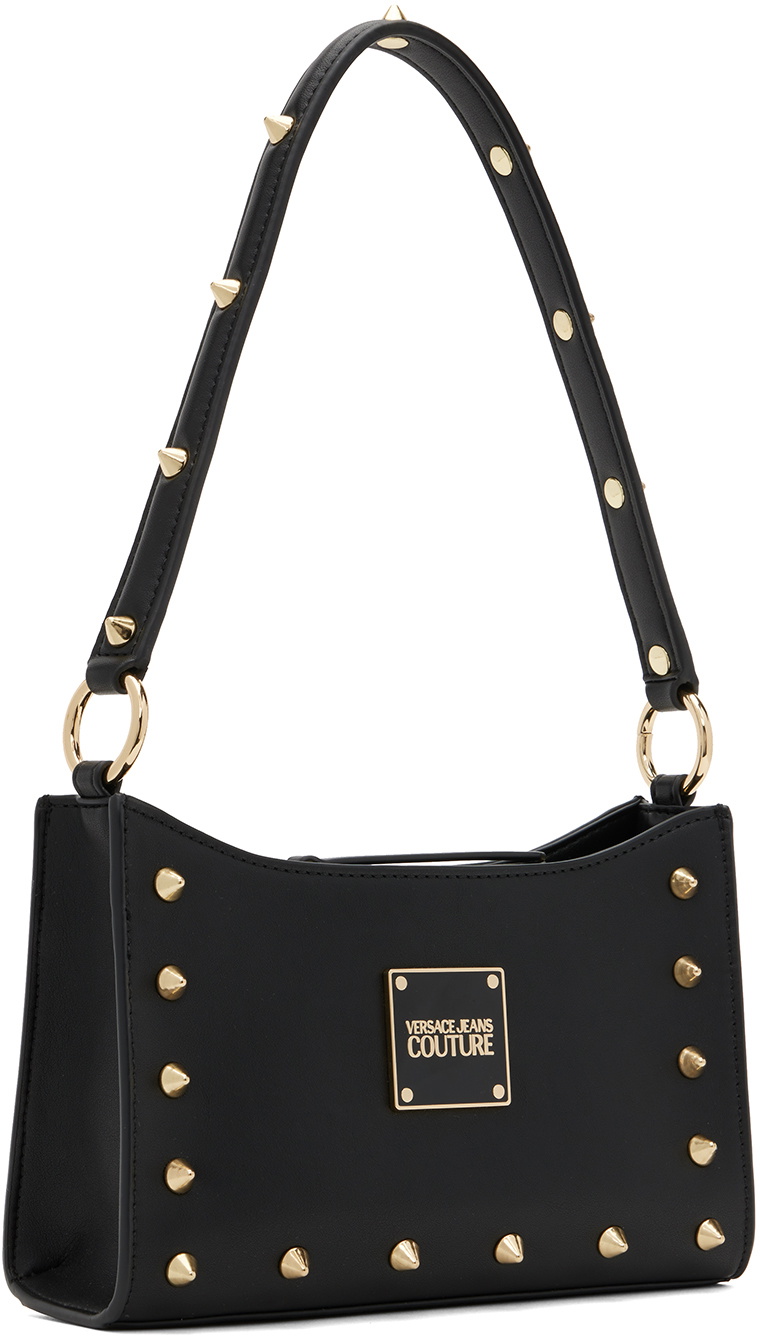 Versace Jeans Couture Black Studs Revolution Bag Versace