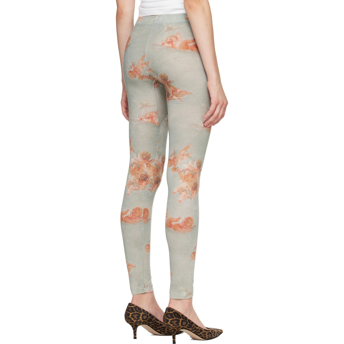 Vivienne Westwood Green Jersey Leggings