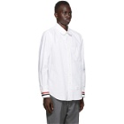 Thom Browne SSENSE Exclusive White Oxford Straight Fit Shirt