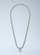 Off-White Arrow Ballchain Necklace