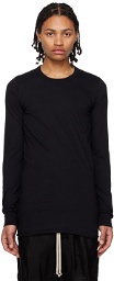 Rick Owens Black Basic Long Sleeve T-Shirt