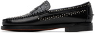 Sebago Black Dan Studs Loafers