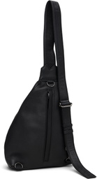 YOHJI YAMAMOTO Black Tuck Sling Small Bag