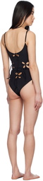 J.Kim Black Chilla One-Piece Swimsuit
