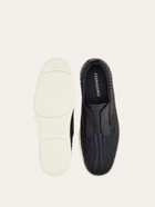 Ferragamo Mens Derby slip-on in Blue