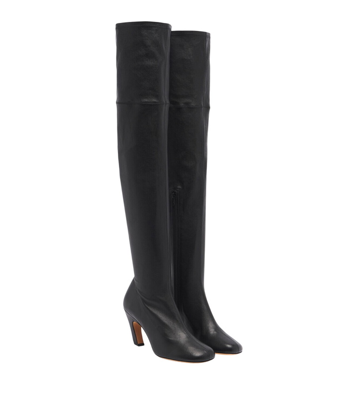 Photo: Le Monde Béryl Mica over-the-knee leather boots