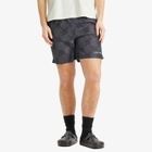 Daily Paper Men's Dotted Monogram Swimshorts in Black
